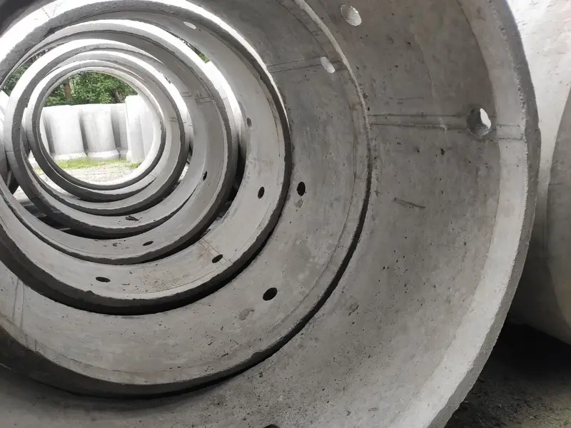 Anéis de concreto sumidouro