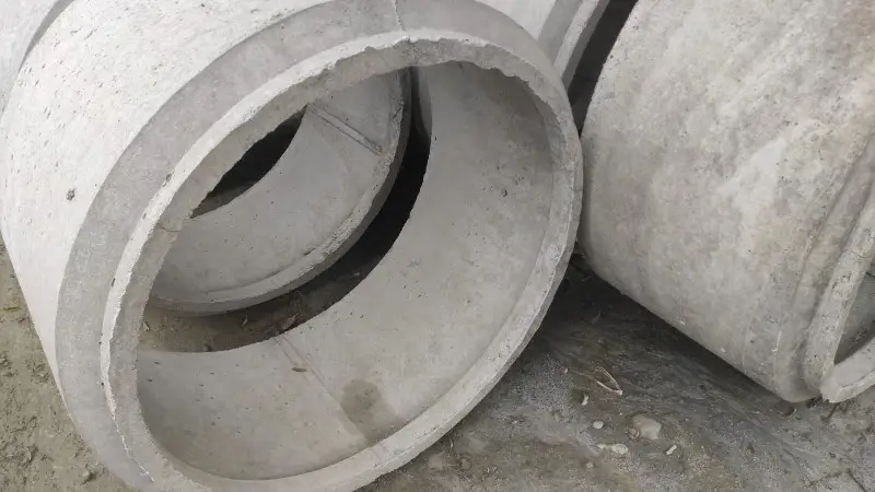 Tubo de concreto para fossa séptica